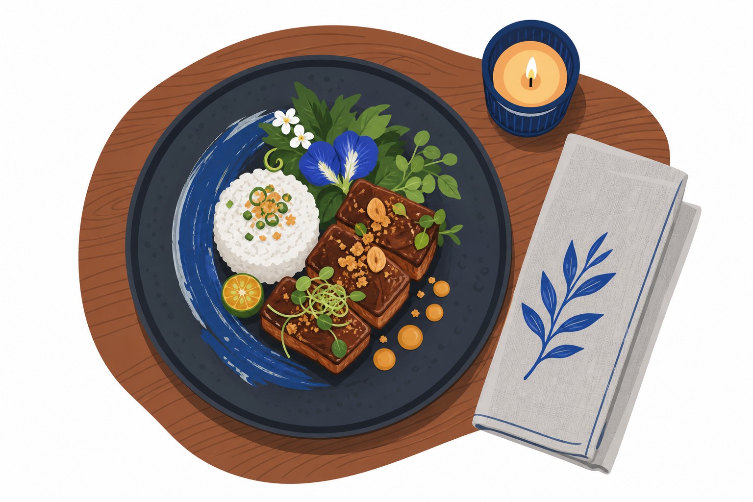 An elegantly plated modern Filipino dish, part of the recent wave of fine-dining recognition