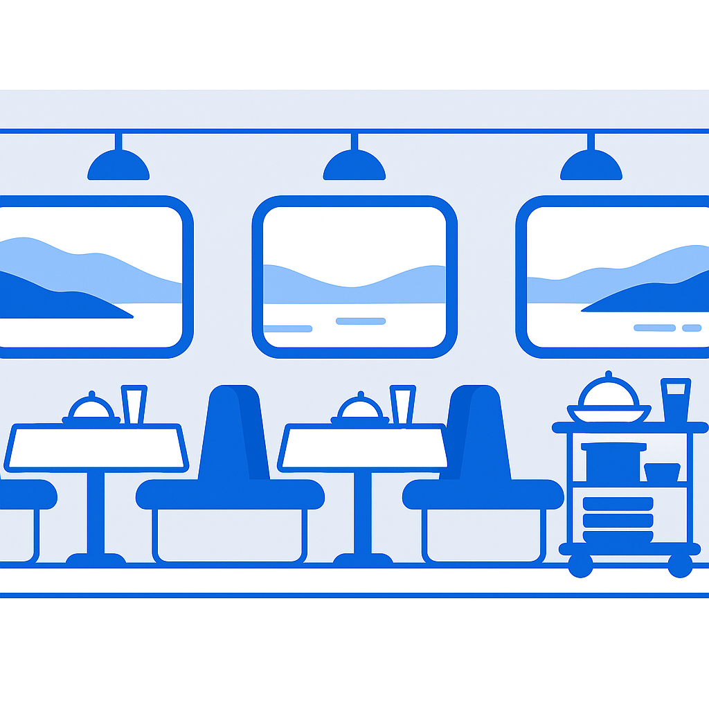 Rail catering