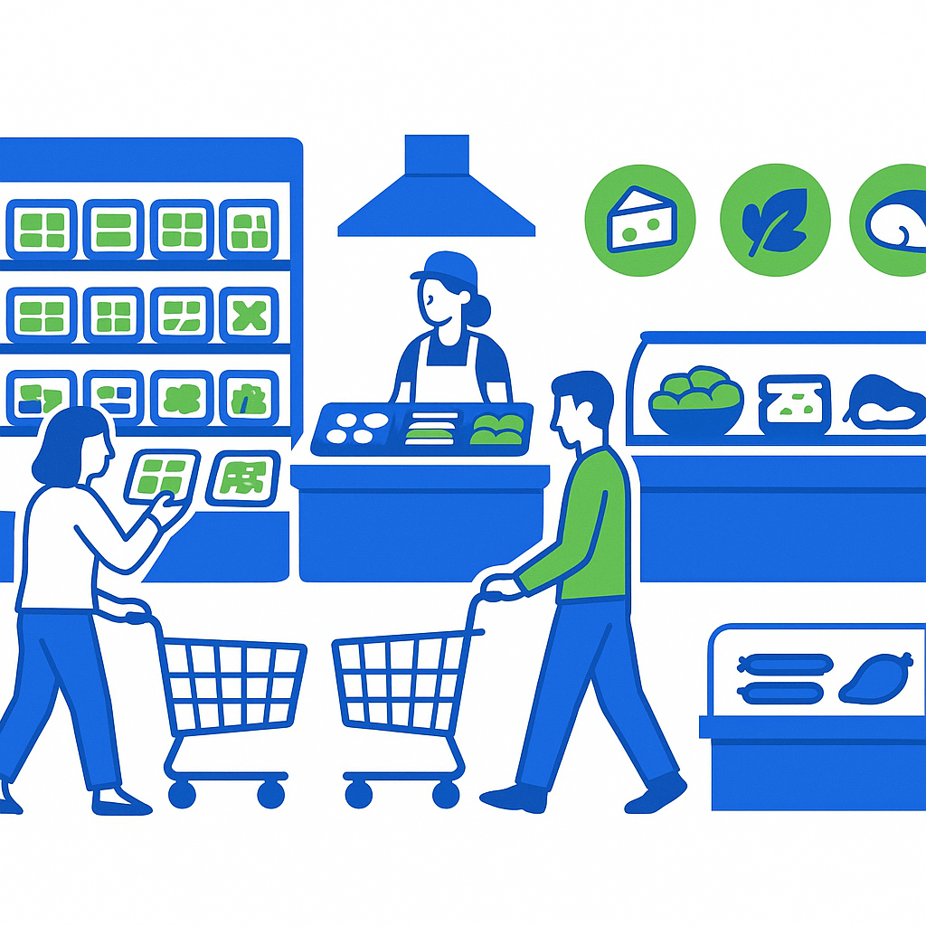 Supermarket & large retail